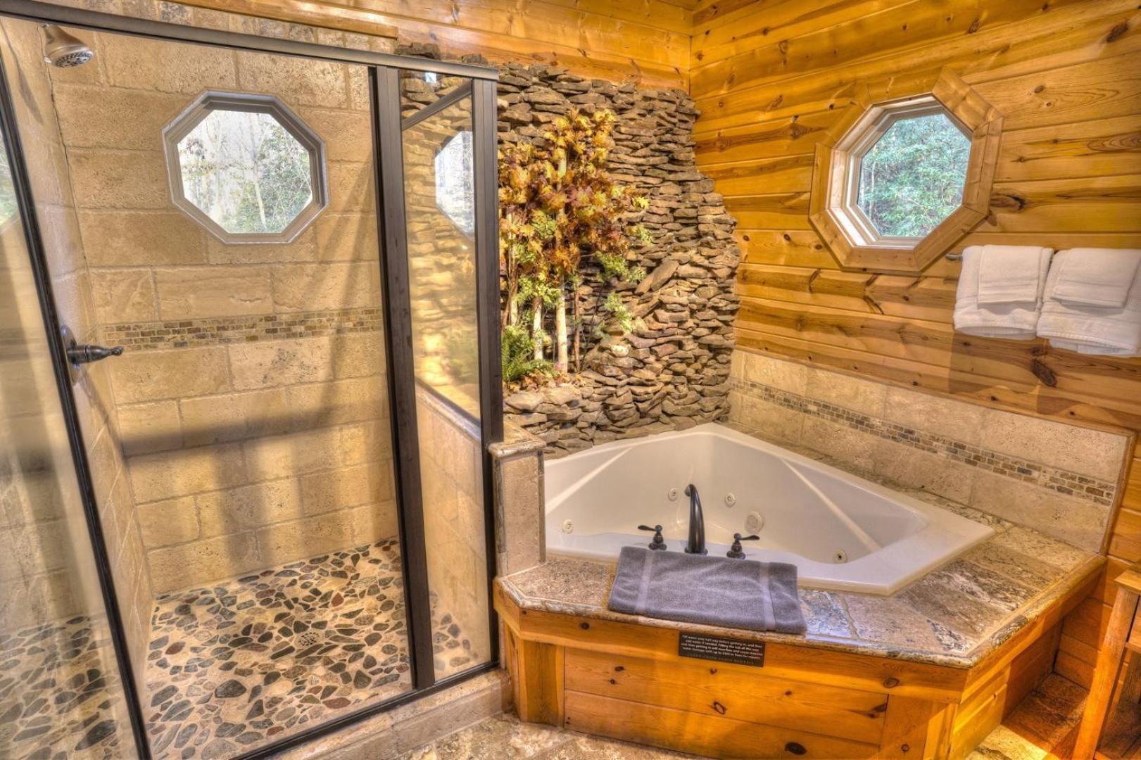 Luxury Cabin Sleeps 8 With Creekside Fire Pit Near Helen Ga Cleveland Extérieur photo