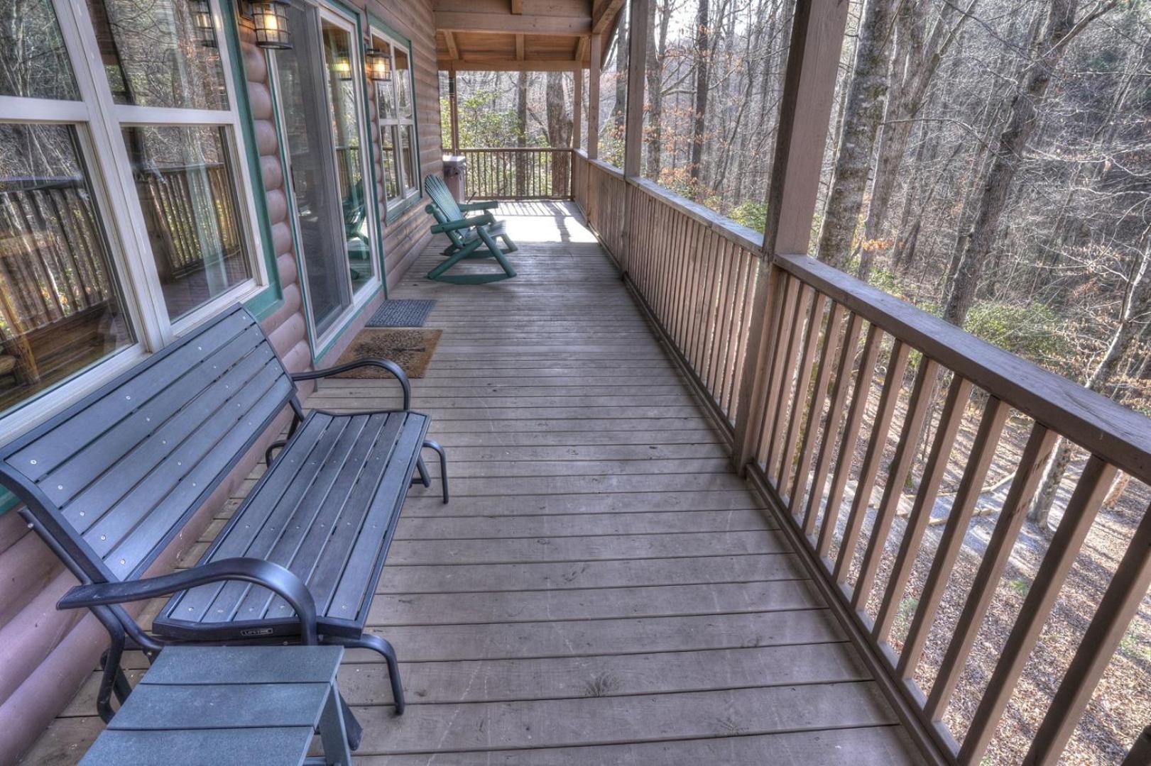 Luxury Cabin Sleeps 8 With Creekside Fire Pit Near Helen Ga Cleveland Extérieur photo